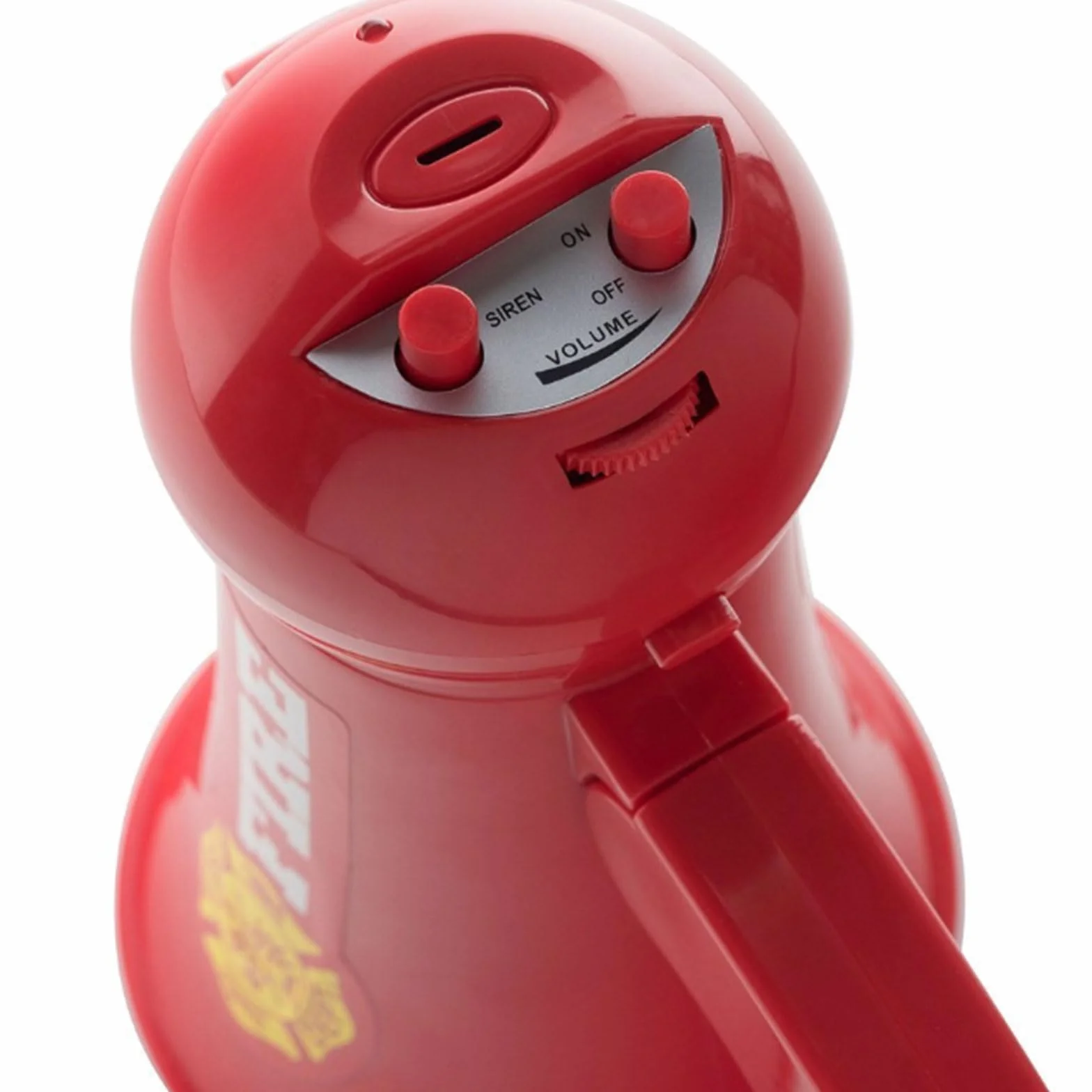 Megáfono Bombero Eléctrico para Niños con Correa Plegable