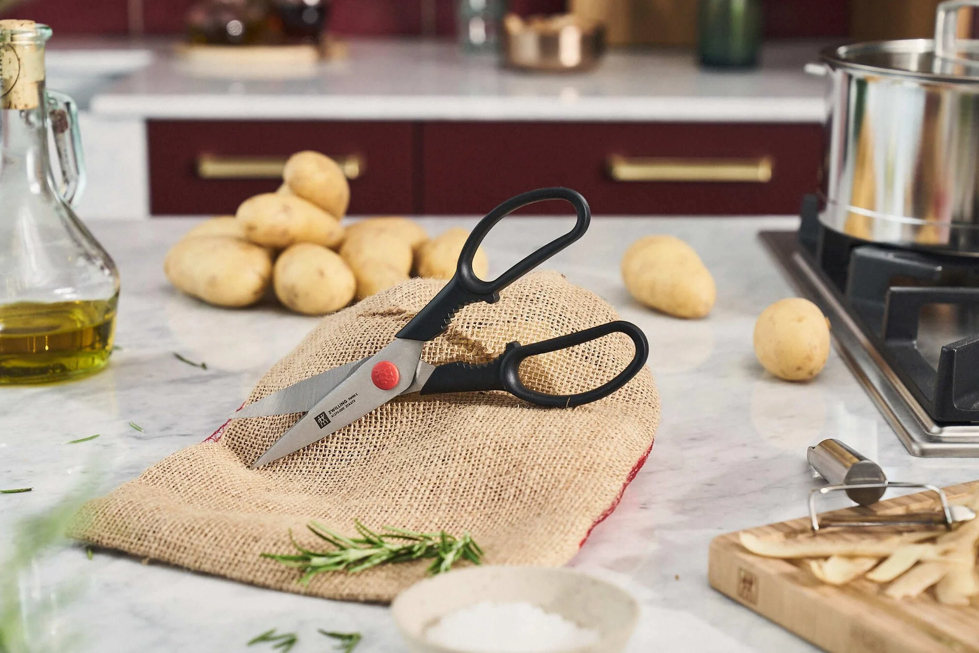 Zwilling Twin L Tijeras multiuso, acero inoxidable y plástico, longitud 20 cm