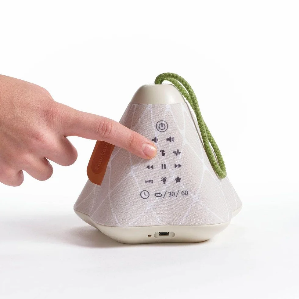 Tiny Love Boho Chic Tiny Dreamer Proyector Móvil de Bebé con Luz de Estrellas, Móvil Musical para Cuna con Relajante Luz Nocturna y Móvil Portátil para Bebé con Linterna para Llevar, 17 Melodías, 0m +