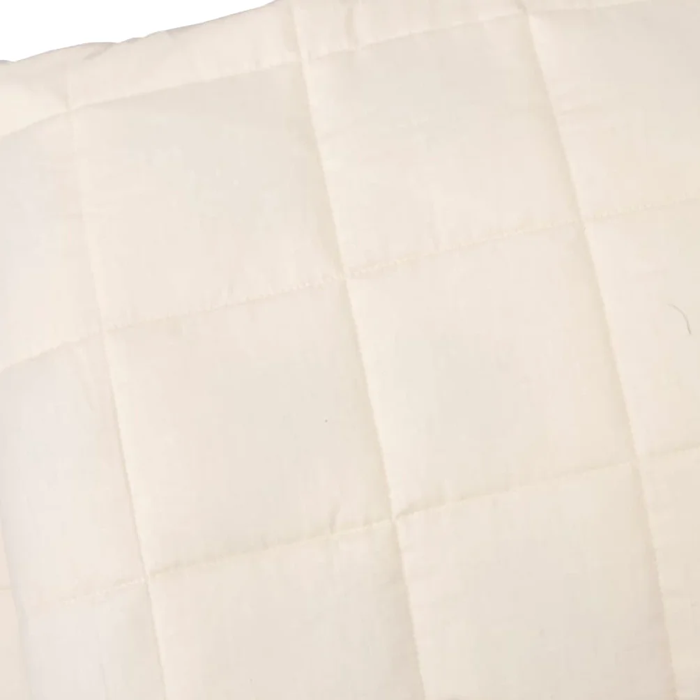 INLIFE Manta ponderada crema claro 122 x 183 cm 5 kg tejido casa y jardín, ropa (5,4 kg)