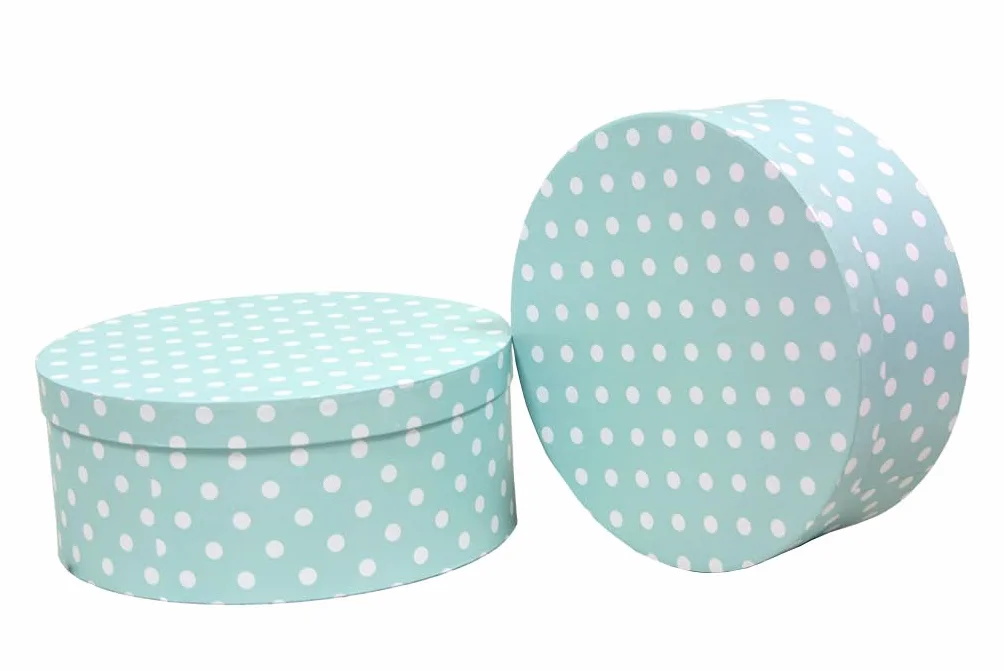 Caja Redonda Azul S/2