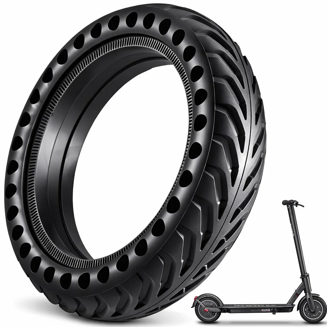 Rueda para Patinete Eléctrico 8,5 Pulgadas Neumático Antipinchazos Xiaomi M365/M365 Pro/M365 Pro2 Negro