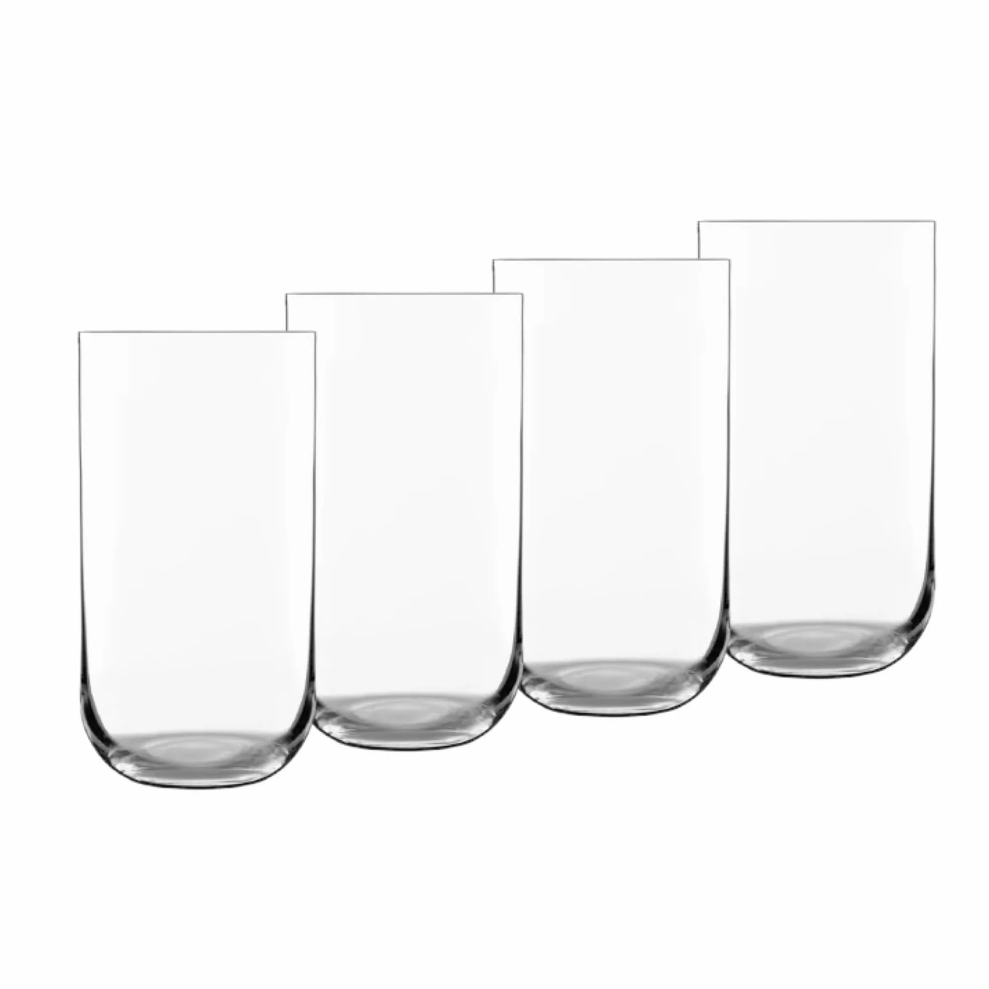 Luigi Bormioli Sublime - Vasos para bebidas (juego de 4), 20 onzas, transparentes