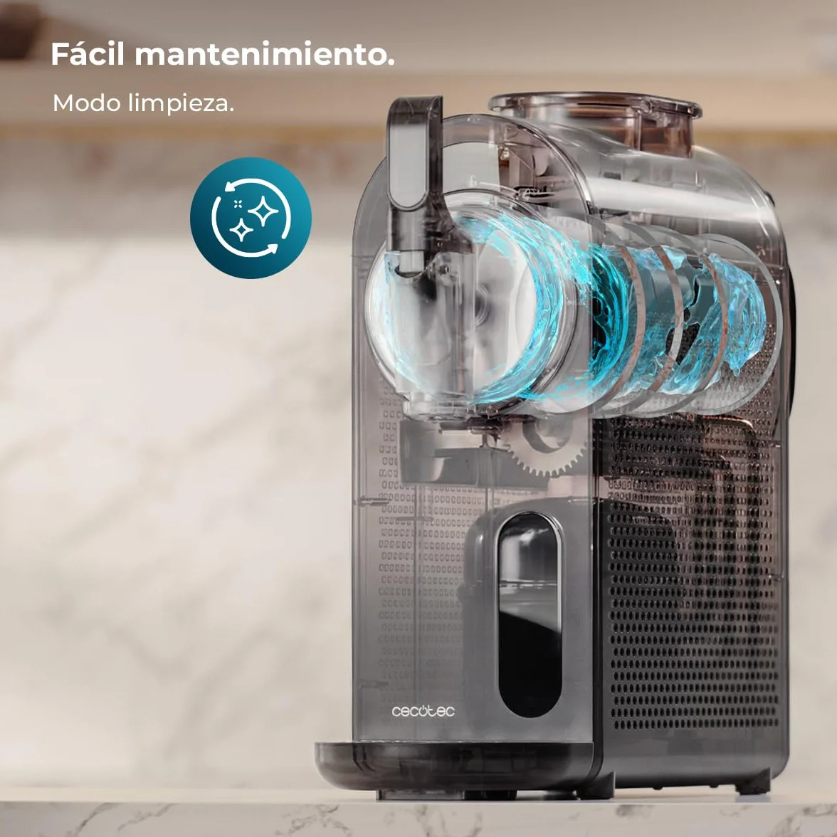Cecotec Máquina de Granizados - Heladera - 1,5L - Twist&Ice Cream B. 210W, Control Táctil, 9 Modos Automáticos, Refrigeración sin Precongelar, Boquilla sin Goteo, Refrescos Caseros al Momento