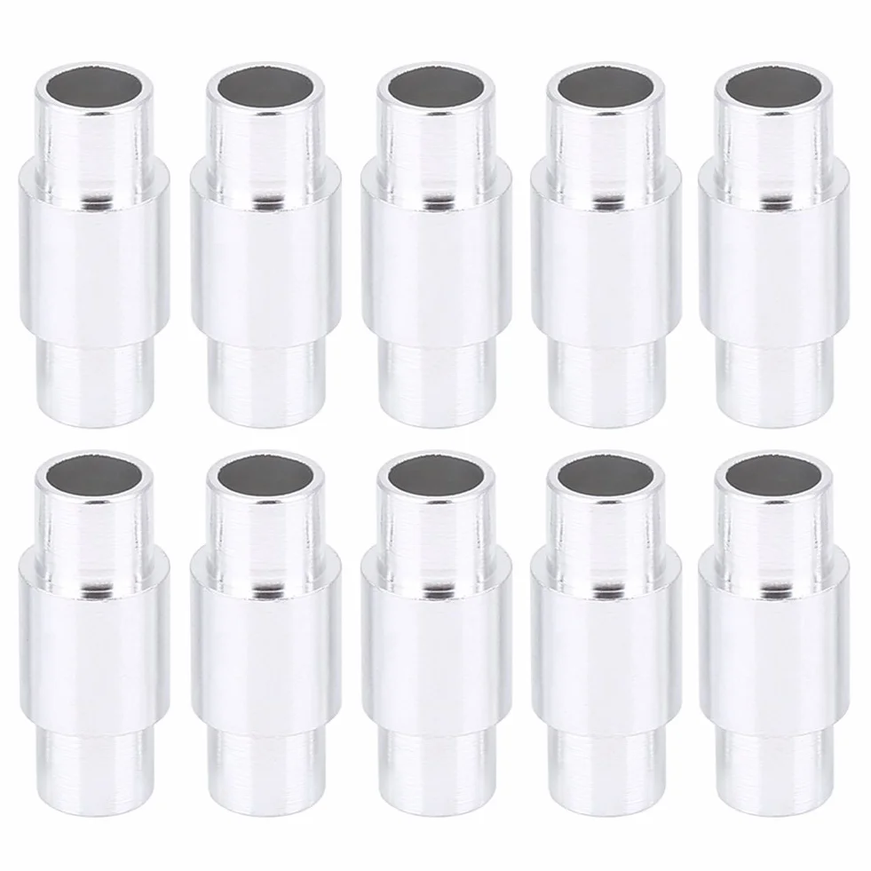 Asixx Espaciadores de cojinetes para patines en línea, 10 piezas de aluminio, 8mm rodamientos con ejes de 6mm