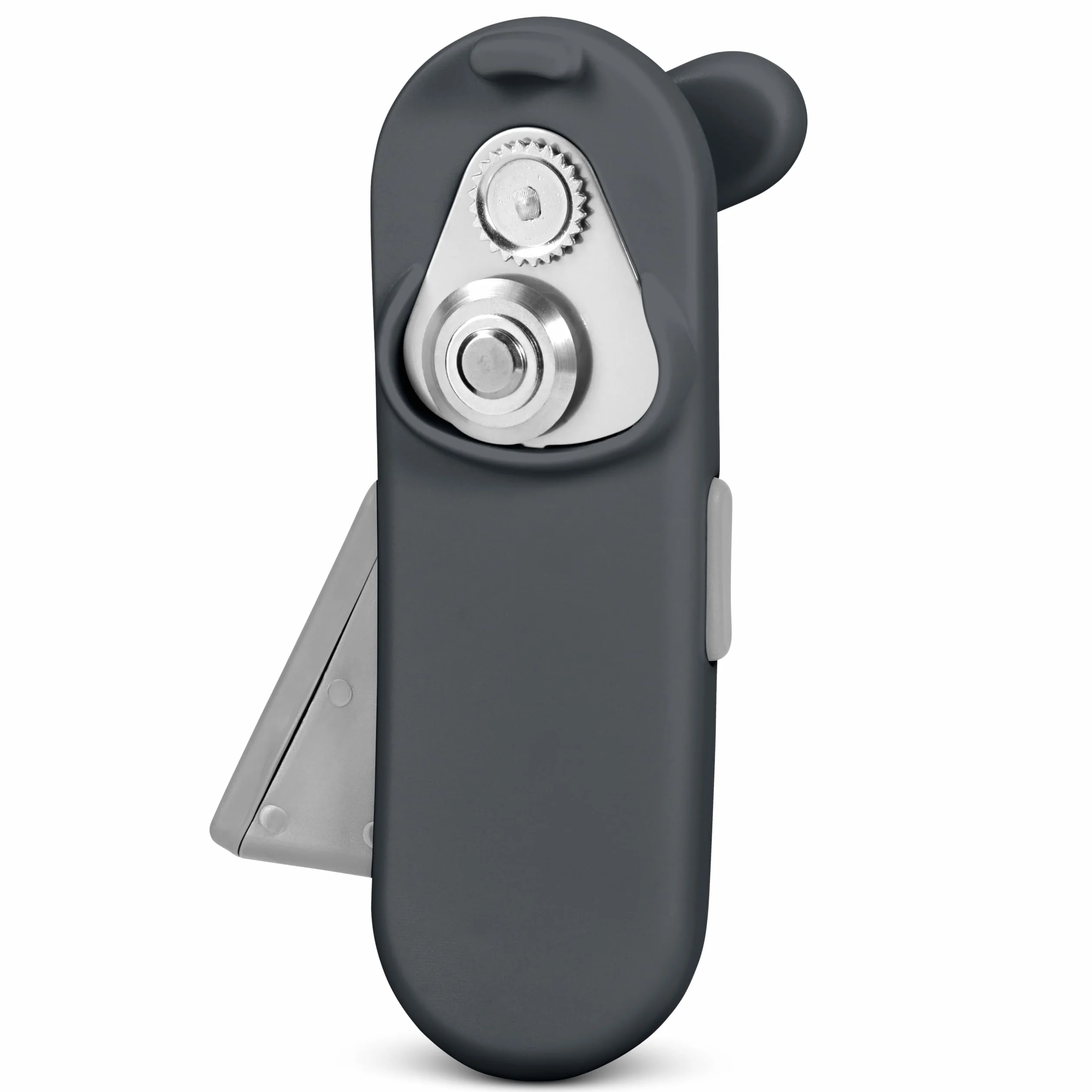 Culinare MagiCan Abrelatas Automático, Gris, Plástico/acero Inoxidable, Manual Con Una Sola Mano Con Abrazadera