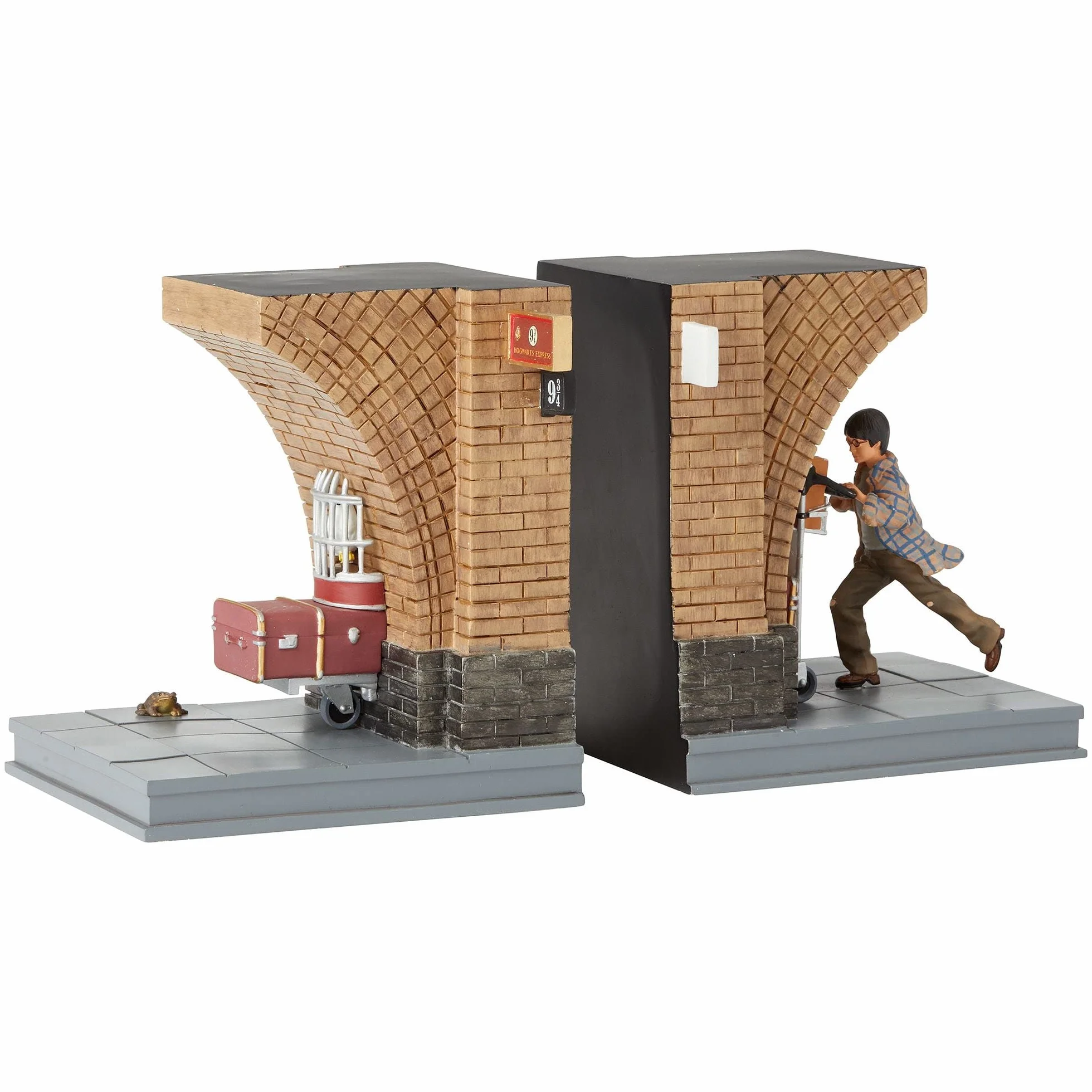 Wizarding World of Harry Potter, Sujetalibros de Harry Andén 9 3/4, para coleccionar, Enesco