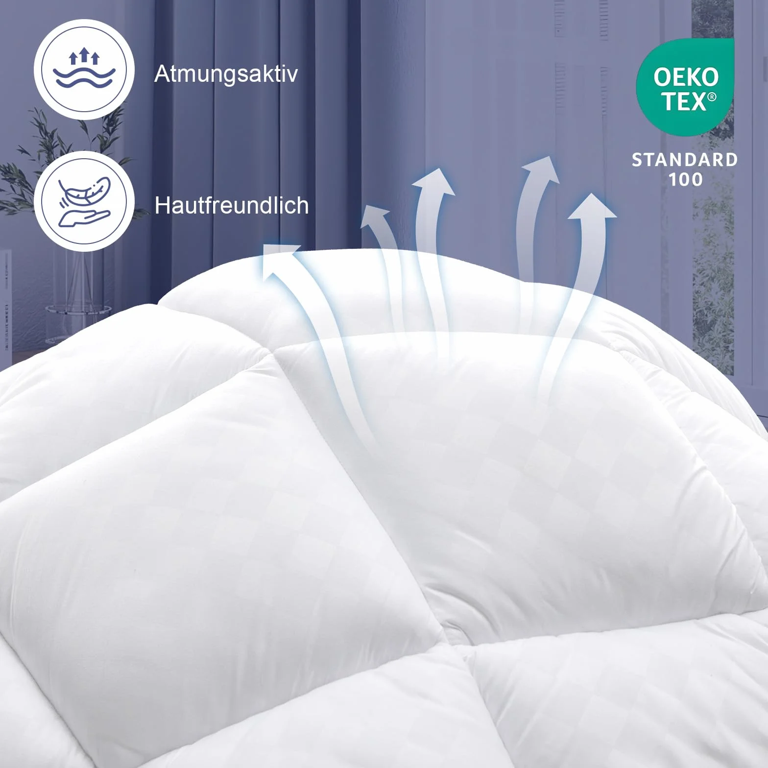 3D Topper 90x200cm Topper Viscoelastico de Microfibra 1000GSM Sobrecolchon Cubre Colchón Protector de Colchón Suave y cómodo