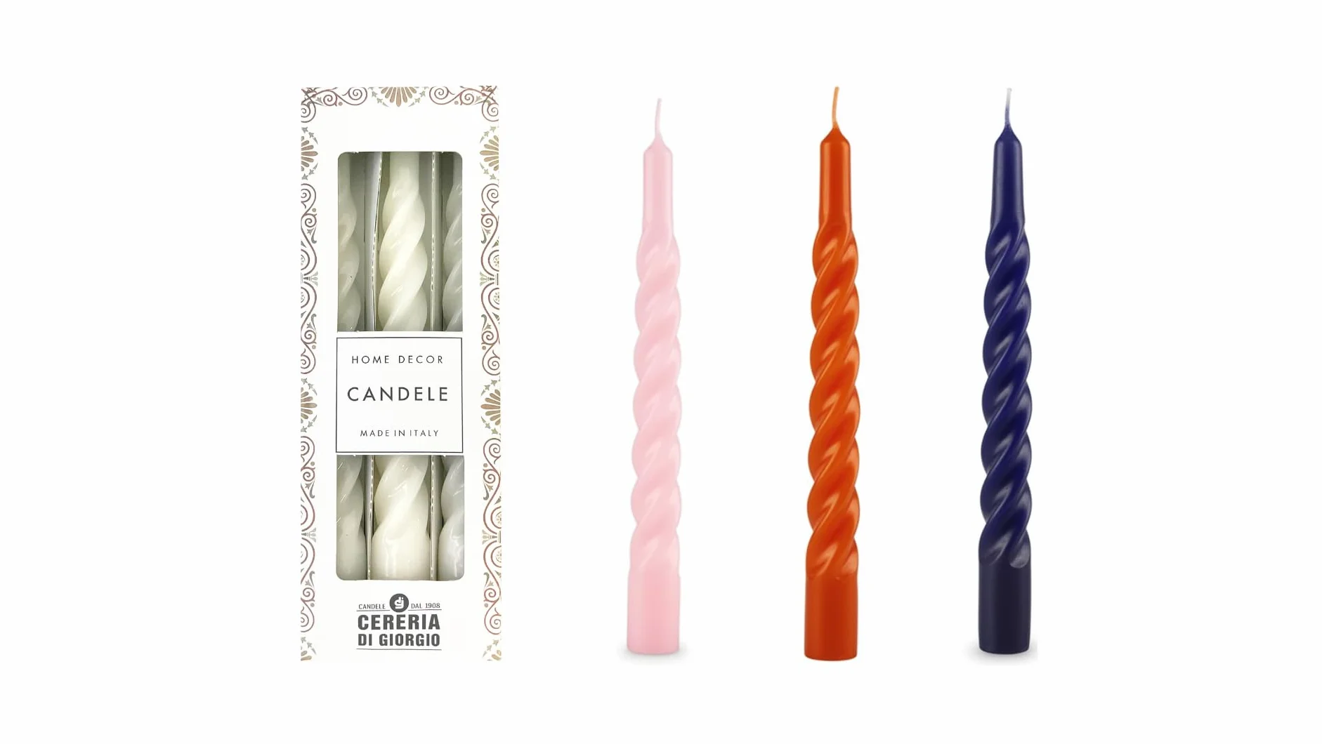 Risthò 3206_05 - Velas de Cera, Color Celeste, Talla única