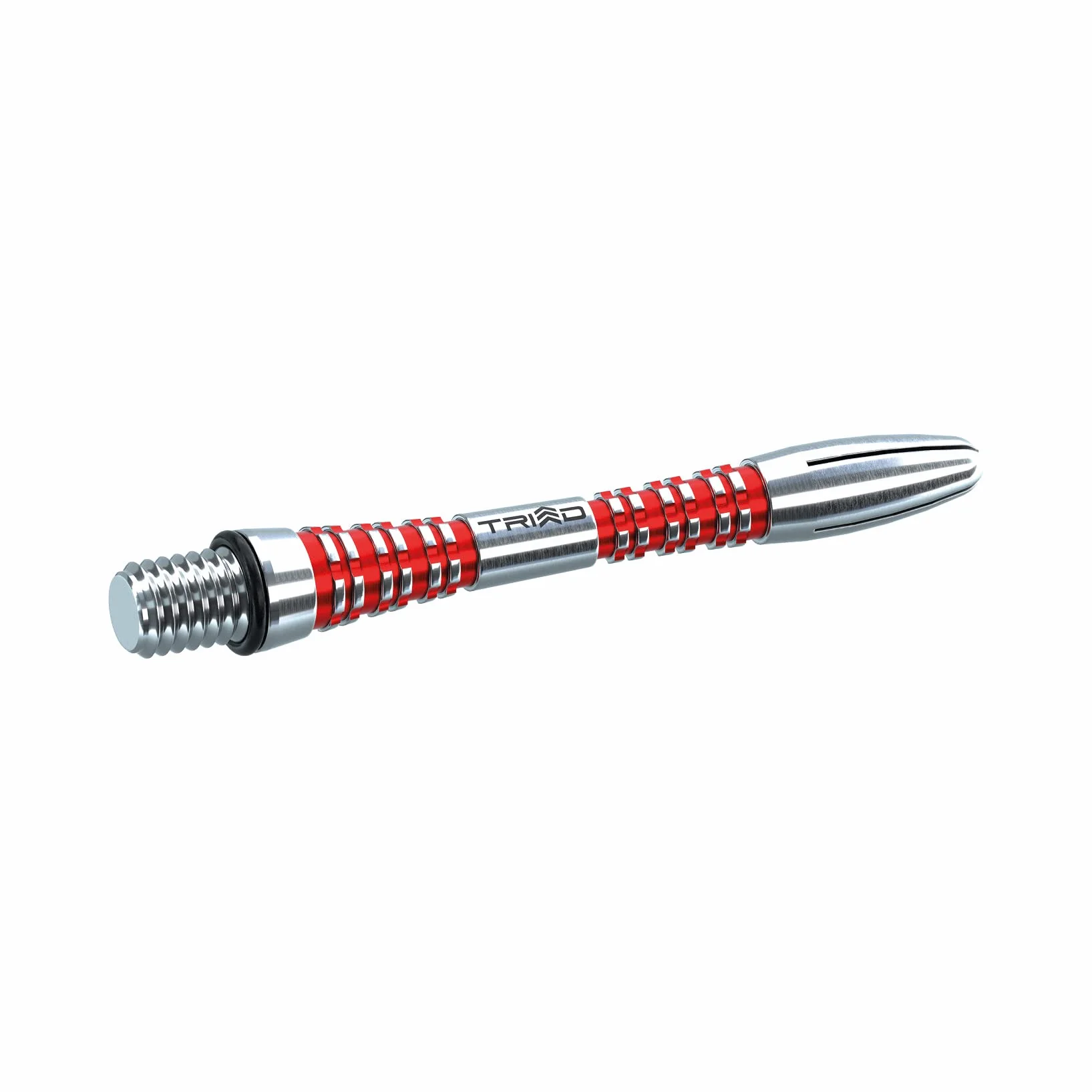 WINMAU Triad Aluminio Rojo Corto Tallos de dardo (Shafts) - 1 Juego por Paquete (3 Ejes en Total)