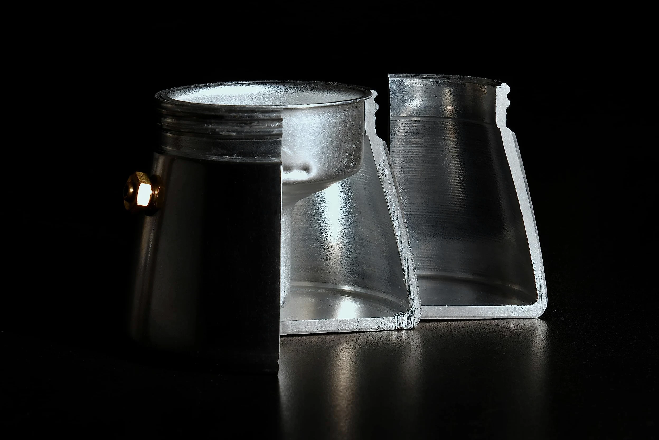 Lorren Home Trends Amika Made In Italy - Cafetera clásica para estufa, café italiano, 3 tazas