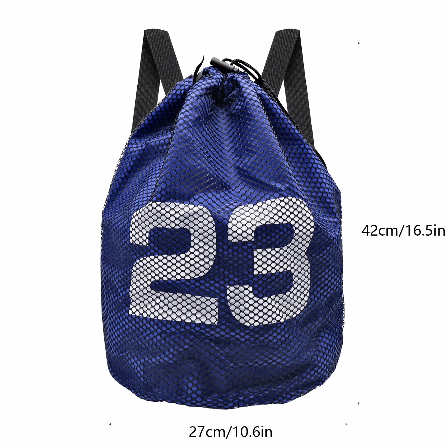 Mochila de baloncesto con cordón ajustable para baloncesto fútbol voleibol entrenamiento
