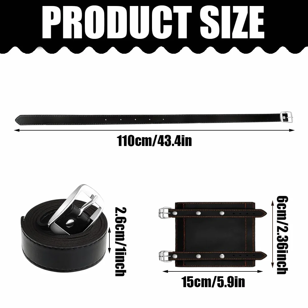 Cinturón para Katana Robusto, Accesorio para Recreaciones, Cosplay y Entusiastas Samurai