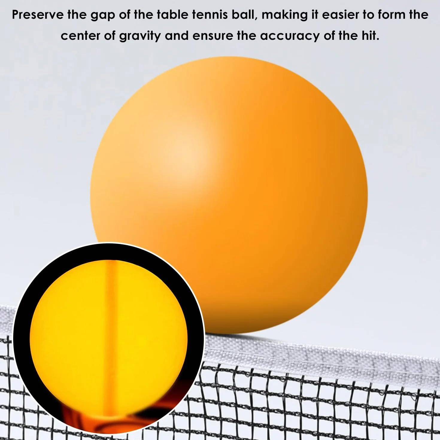 Pelotas de Ping Pong Amarillas Plástico 20 Unidades para Fiestas Familiares Escolares