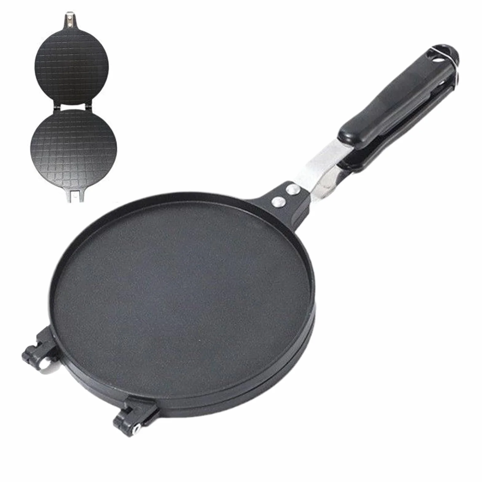 Crepera Para Conos De Helado - Máquina Para Cucuruchos De Helado Y Barquillos - Molde Y Placa Para Hornear Para Cumpleaños Hogar Acampada Pasteleria Bocadillos Crujientes Desayuno | Para
