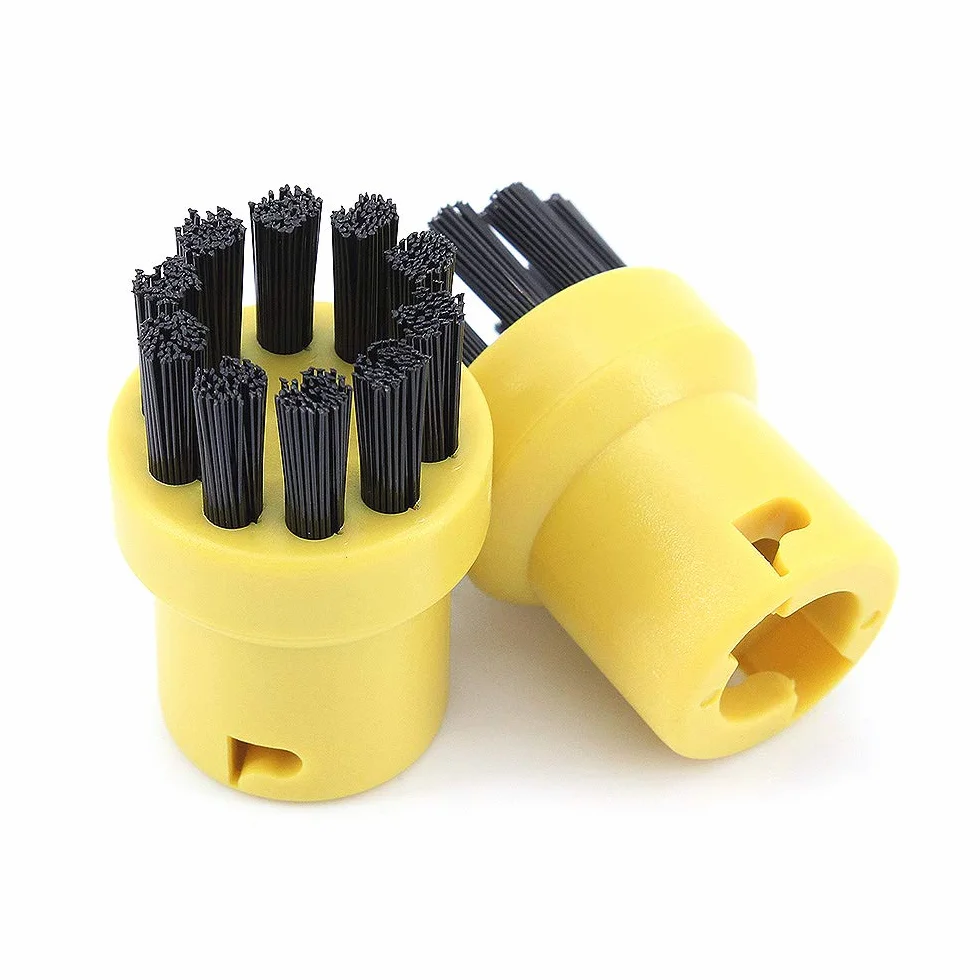 8Pcs Cepillo de Limpieza a Vapor, Boquilla Redonda, Cepillo para Kärcher SC1 SC2 CTK10 SC3 SC4 SC5 SC7