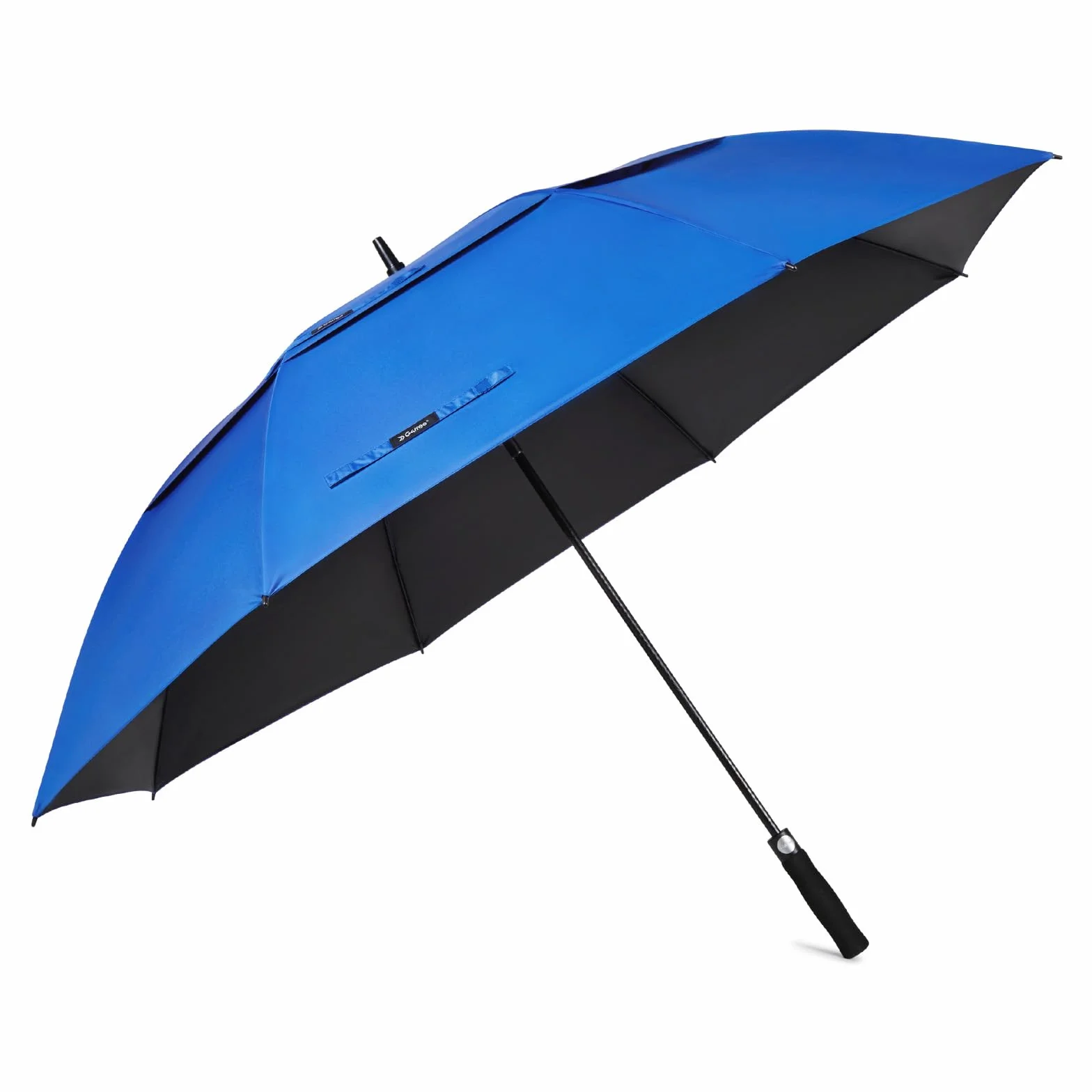 G4Free Paraguas de Golf 54 Pulgadas Protección UV Apertura Automática Ventilado Doble Techo Extragrande A Prueba de Viento