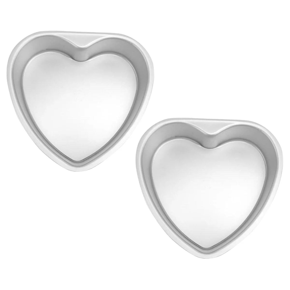 Amosfun 8 Piezas Molde De Pastel De Corazón Mini Moldes Para Tarta De Queso Bandejas Para Hornear Para Moldes Para Pasteles En Forma De Corazón Moldes Para Hornear Pasteles De Queso