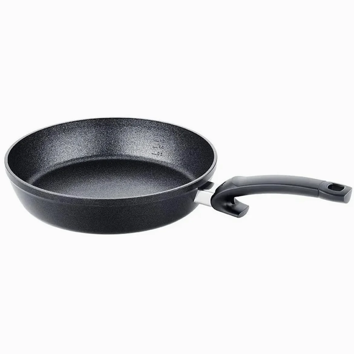 Fissler Adamant Comfort - Sartén de aluminio (32 cm, antiadherente, resistente a los arañazos, apta para inducción), color gris