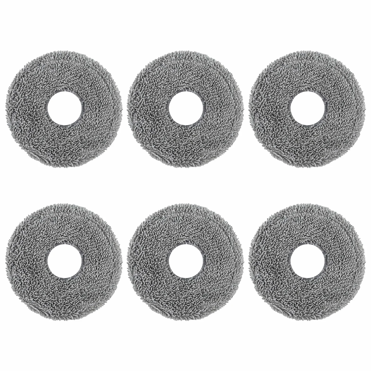 Lixiluxia Juego de 6 Paños de Repuesto, Mopa Paño Almohadillas compatibles con Xiaomi X20, Dreame L10s Pro Ultra Heat, X40 Ultra Complete, L10s Pro Gen 2,L20 Ultra, L10s Ultra, L10s Plus, L10 Prime