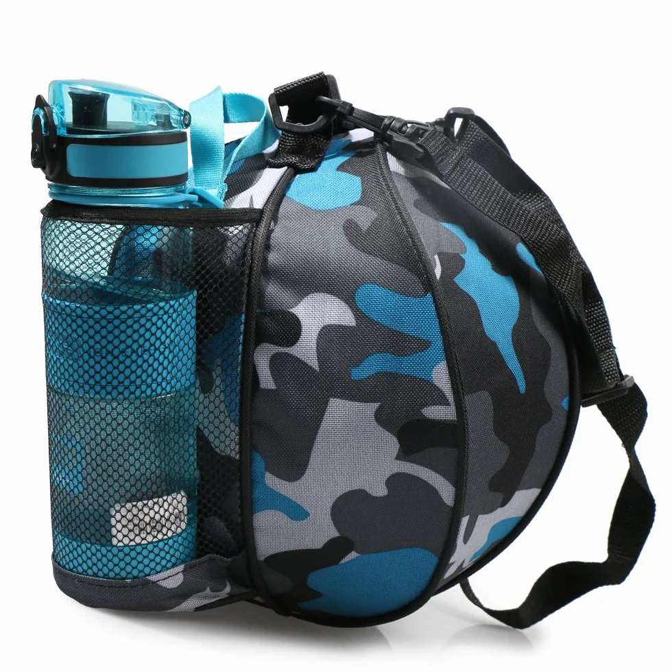 Lixada Bolsa de Transporte para Baloncesto Fútbol Voleibol Azul Camouflage