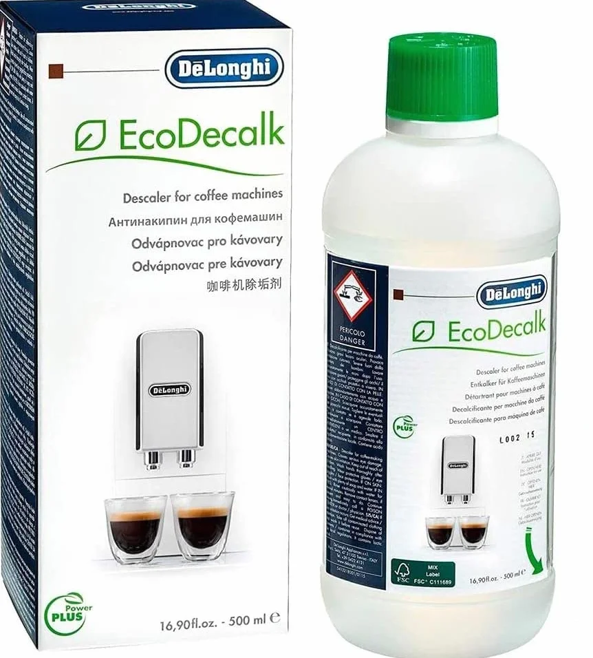 Recamania Descalcificador Para Cafetera DELONGHI EcoDecalk (500 ml) 5513296041 Original.