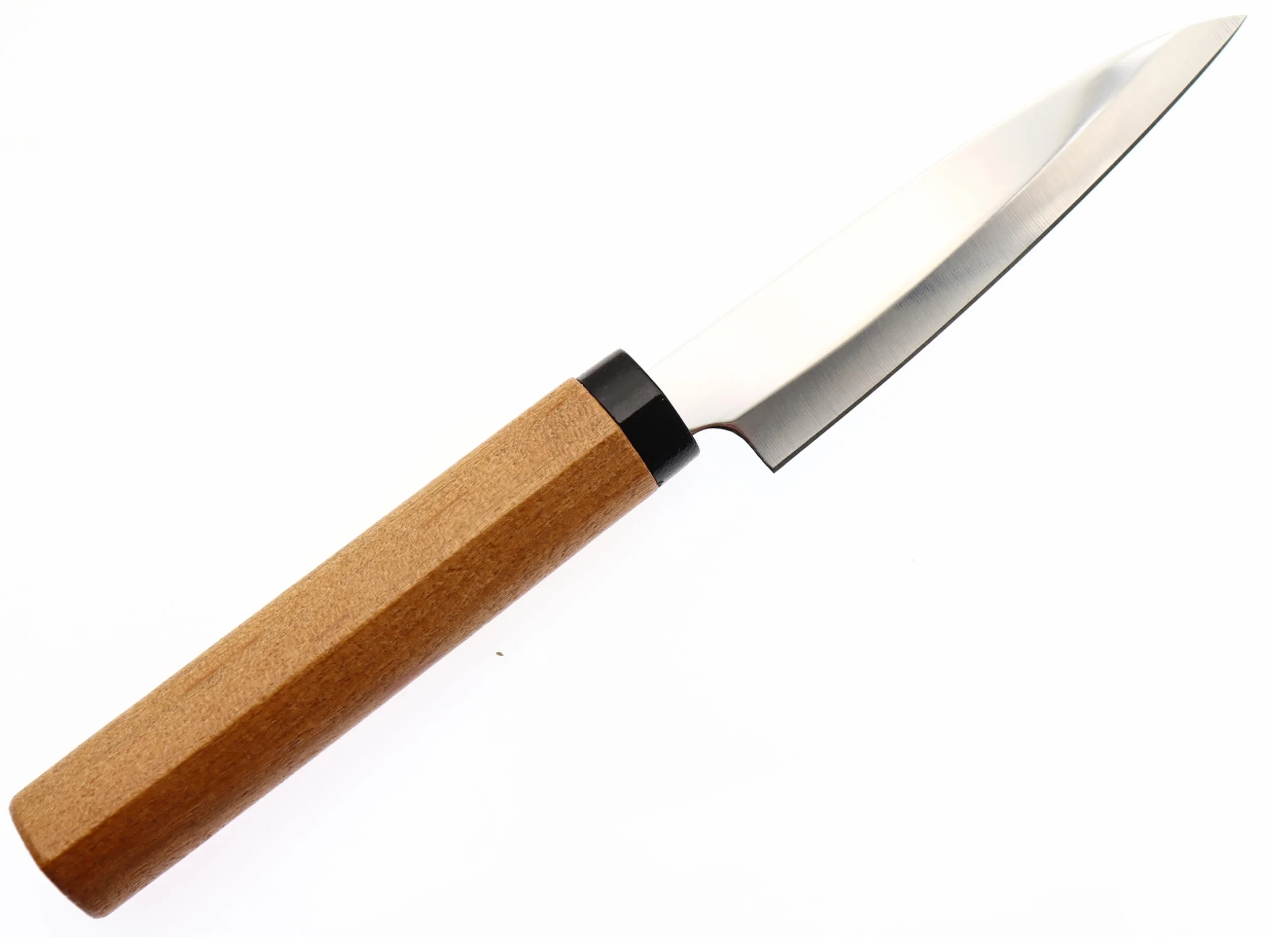 COCKTAIL7 Cuchillo Japonés Hoja 9 cm Vaina de Madera Especial Camping Picnic Cuchillo de Mesa Cuchillos Hecho en Japón