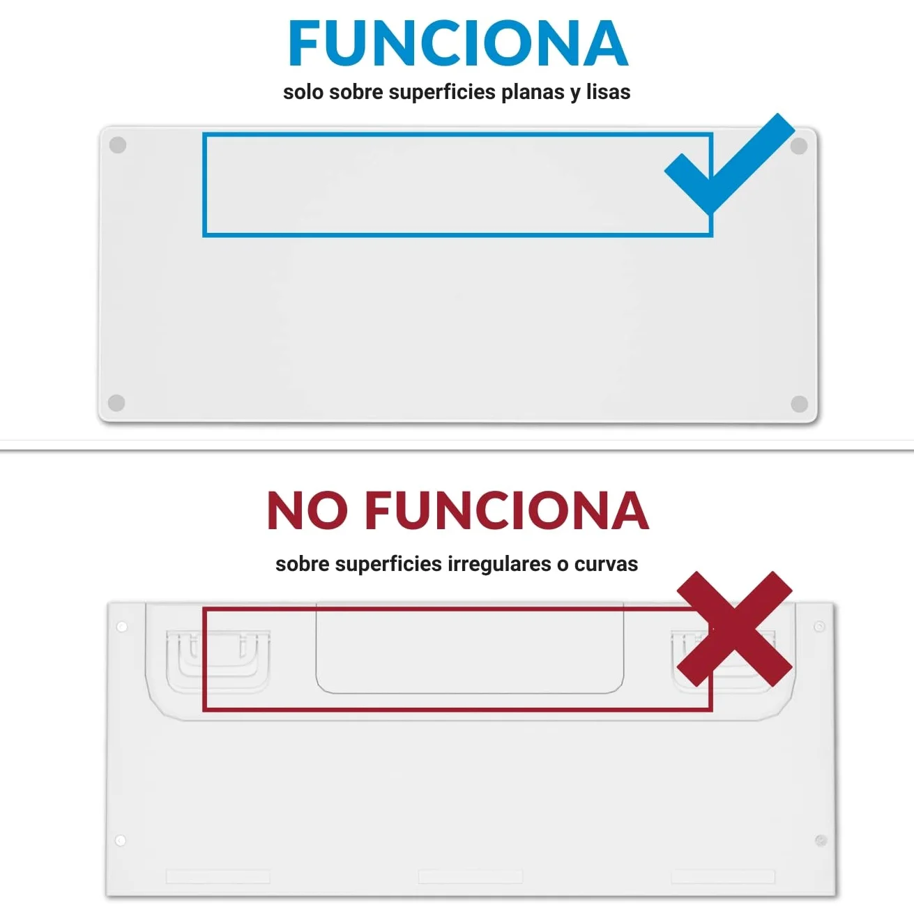 ESC Flip Soporte para Teclado de computadora, 3 Alturas Ajustables (Teclado no Incluido)
