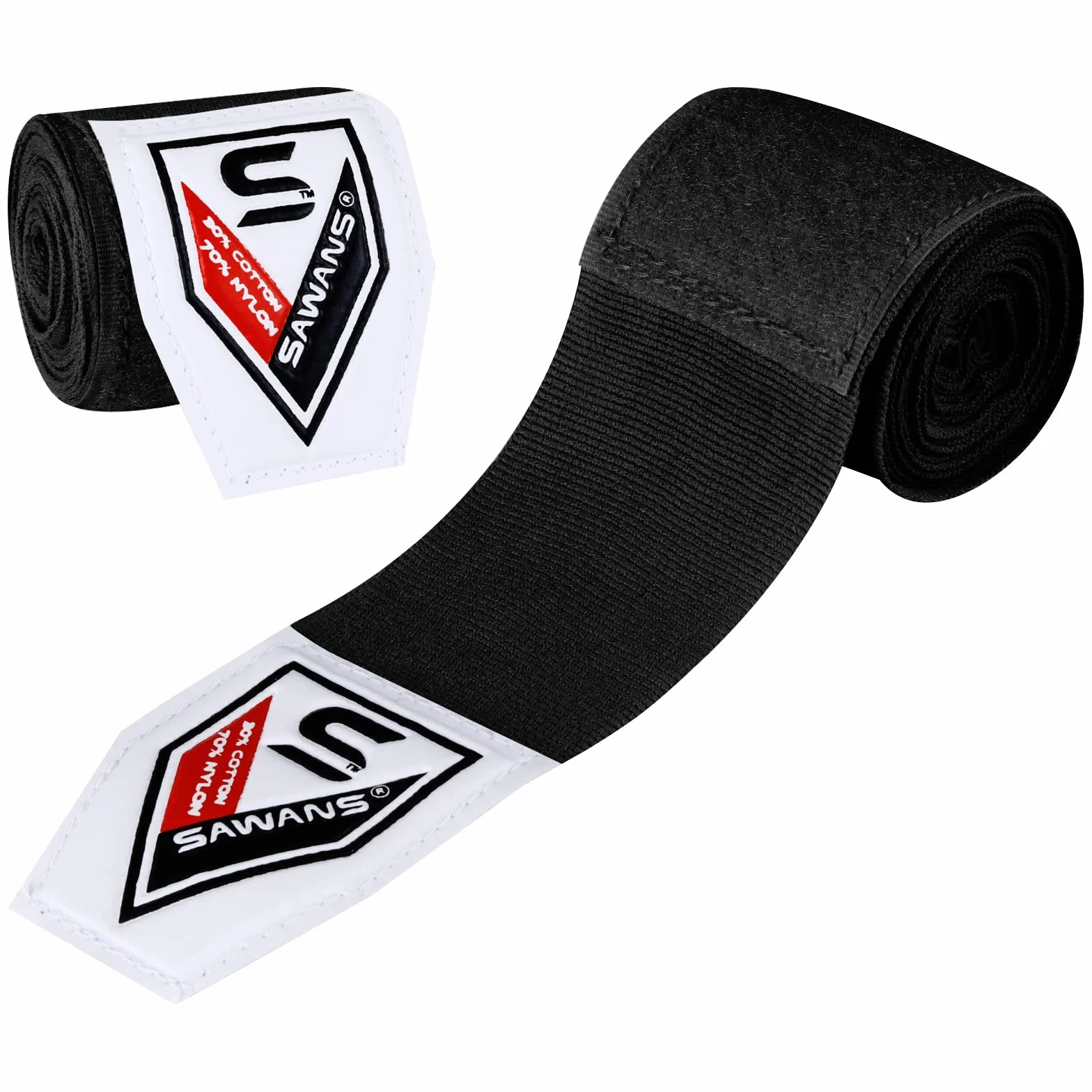 SAWANS Envolturas de Mano de Boxeo Vendajes de Artes Marciales 4.5 Metros Correas de Apoyo de Muñeca Entrenamiento