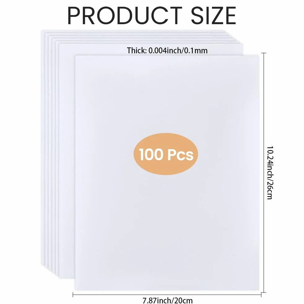 CRASPIRE 100 Hoja de Papel Secante para Prensar Flores, Papel Secante de 10.2 x 7.8 Pulgadas, Altamente Absorbente, Reutilizable, Recambio, Secado, Absorbente, Hoja, Suministros para Prensar Flores,