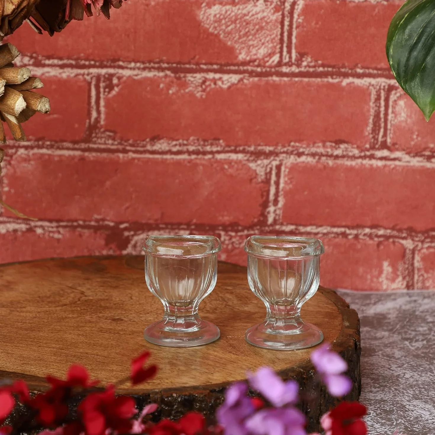 AncientImpex Glass Eye Taza de Lavado de mantener los ojos limpios y sanos (juego de 2)