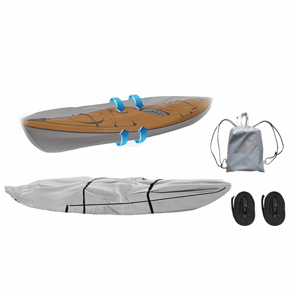 NexRen Funda para kayak 420D Oxford impermeable a prueba de polvo UV 16 pies