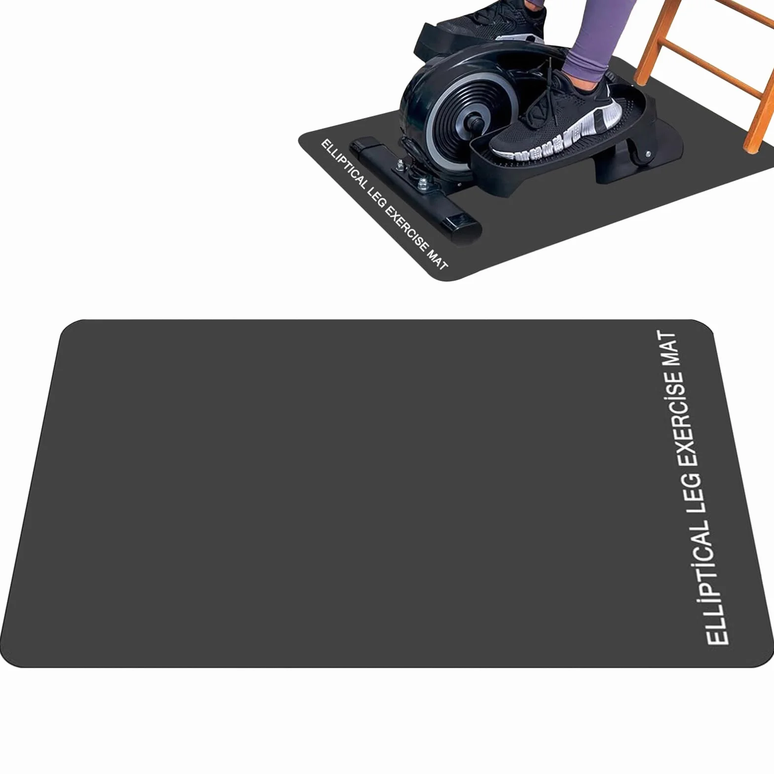 Estera de deslizamiento para sub-oficina elíptica, Ellipse Leg Ejercitador Estera de Deslizamiento, Equipo de Ejercicio | Fitness para una suboficina Ejercicio Pedal de pie y pierna Colpo