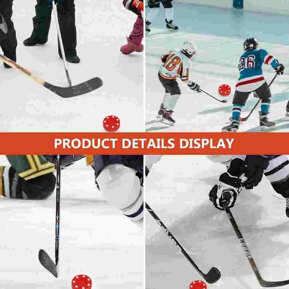 Kiuiom Puck De Hockey En Línea Para Suelo, Rojo