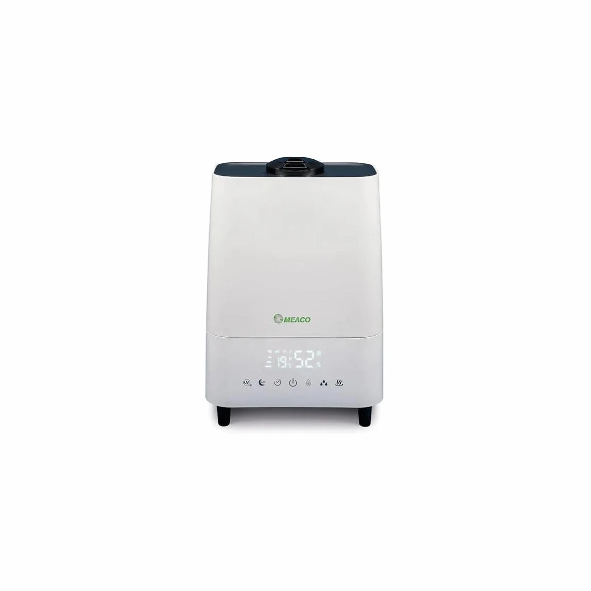 Meaco Deluxe 202 Humidificador Ultrasónico de Alta Gama con Purificador de Aire Integrado, Humidificador Silencioso para Dormitorio, Oficina y Hogar, Control de Humedad y Bajo Consumo
