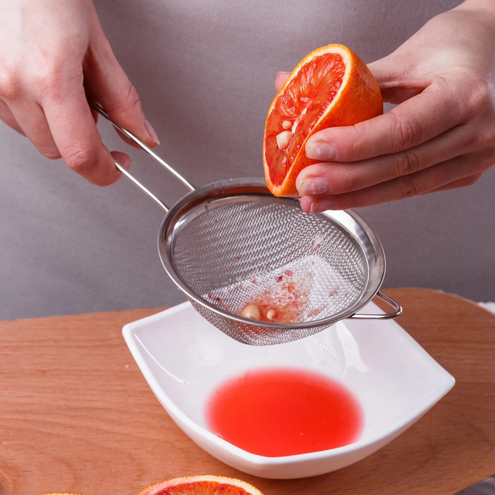 4 Piezas Coladores de Malla de Cocina Acero Inoxidable, Colador Acero Malla Fina con Mango para Té, Pasta, Arroz, Frutas, Verduras, Alimentos, Harina (Modelo A)