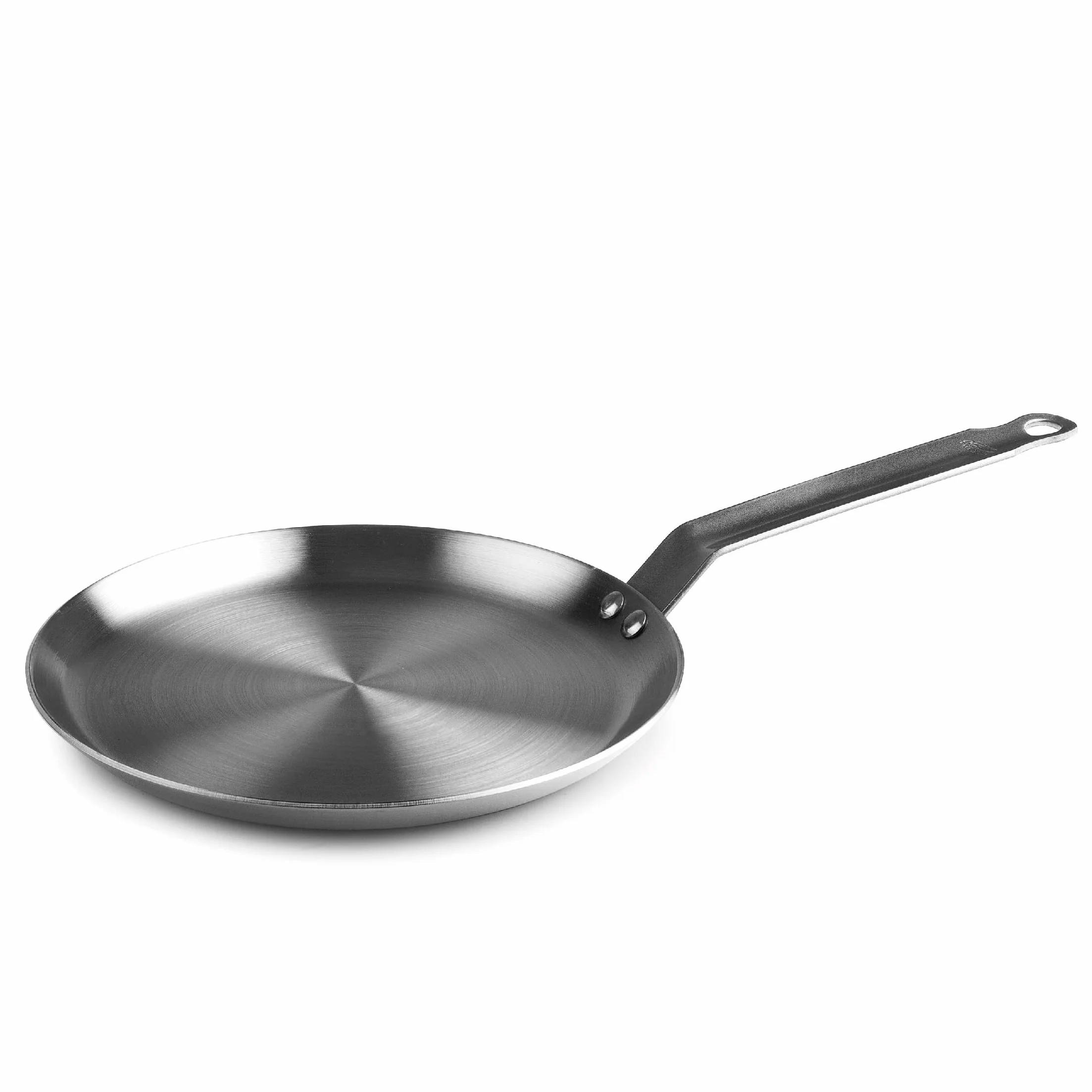 LACOR - 63322 - Crepera Ferrum, Apta para Todo Tipo de Fuegos, Incluido Inducción y Horno, Fabricada con Hierro, Alta Conductividad Térmica, Cocina Ecológica, Ø22 cm