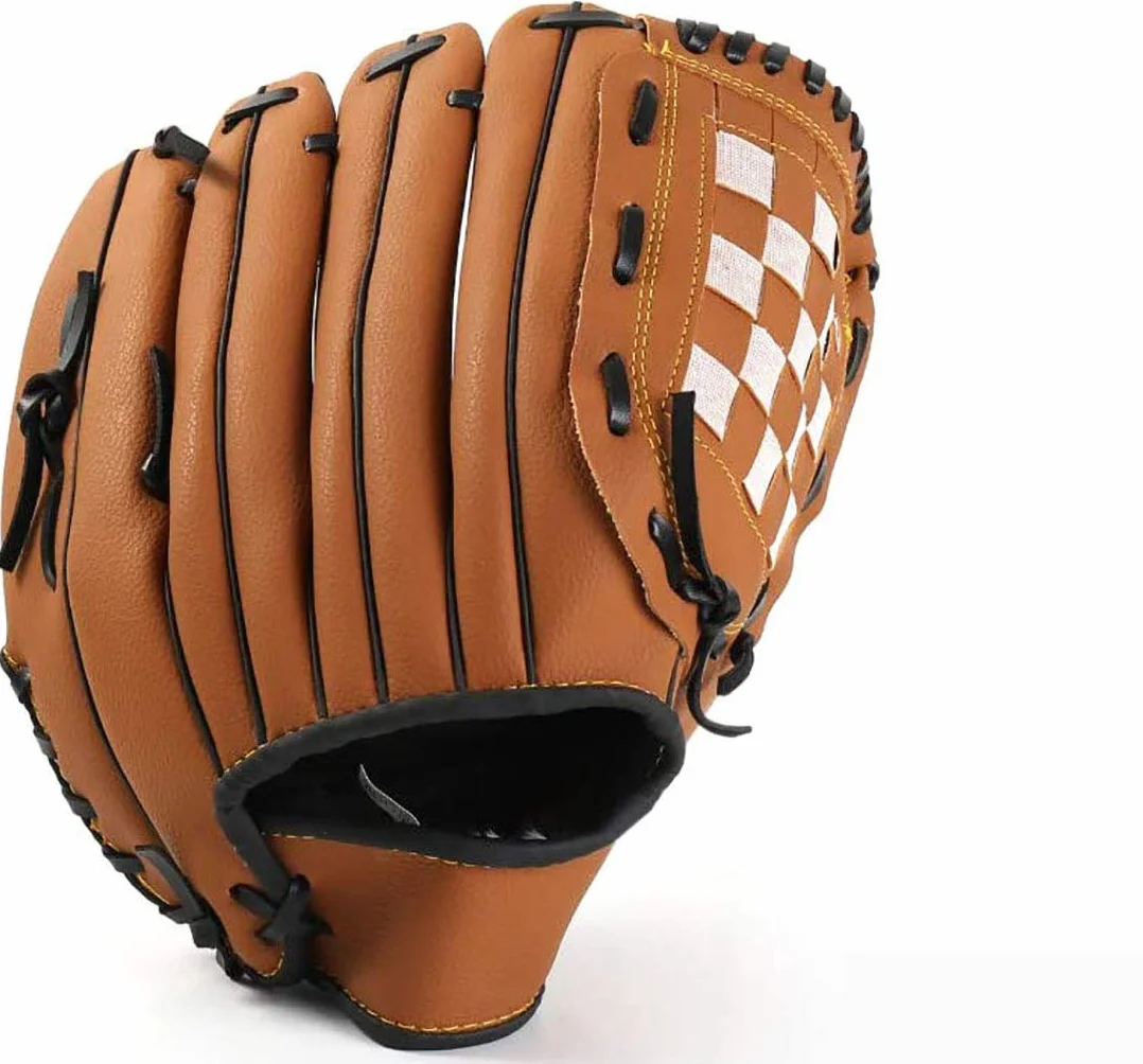 Guante de béisbol Jarra Softball Mano Izquierda Suave PU con 1 Pelota para niños Adolescentes Adultos