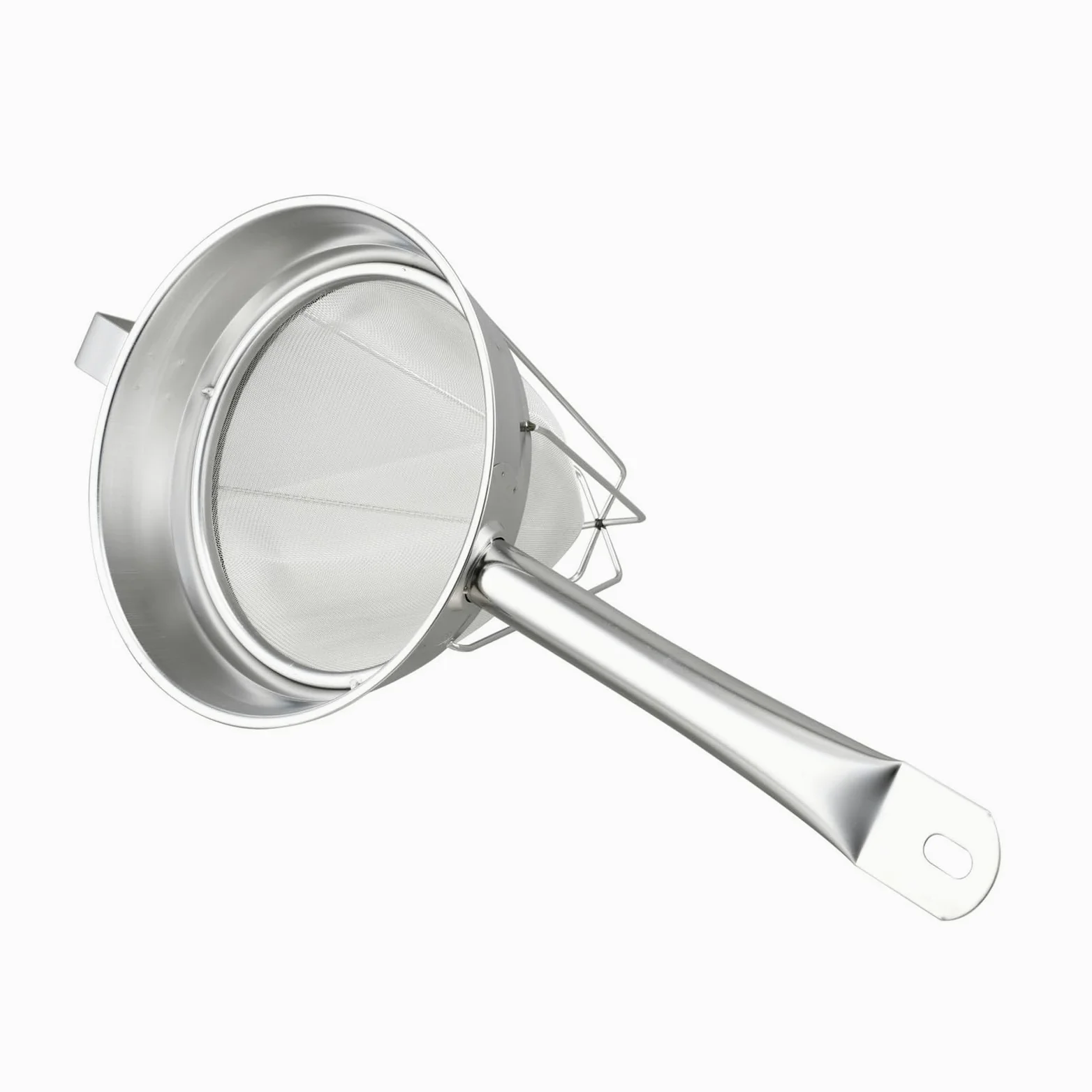 Colador de Caldo de Cocina a Prueba de Herrumbre, tamiz de Filtro cónico de Malla Fina con para Aceite, Hojas de té y cócteles, colador de Alimentos