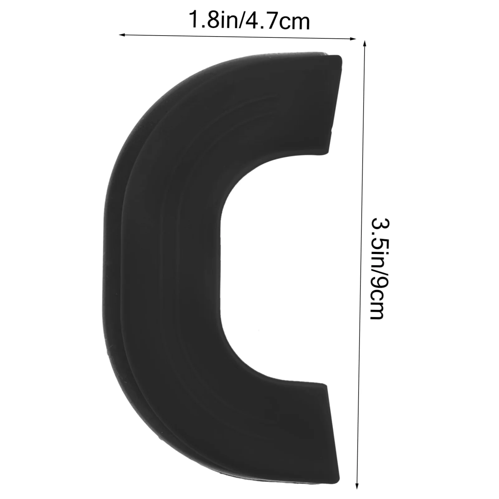 Garneck 4 Piezas Fundas Protectoras de Silicona para Asas de Ollas Resistentes al Calor y Antiescaldaduras para Cocina y Cómoda