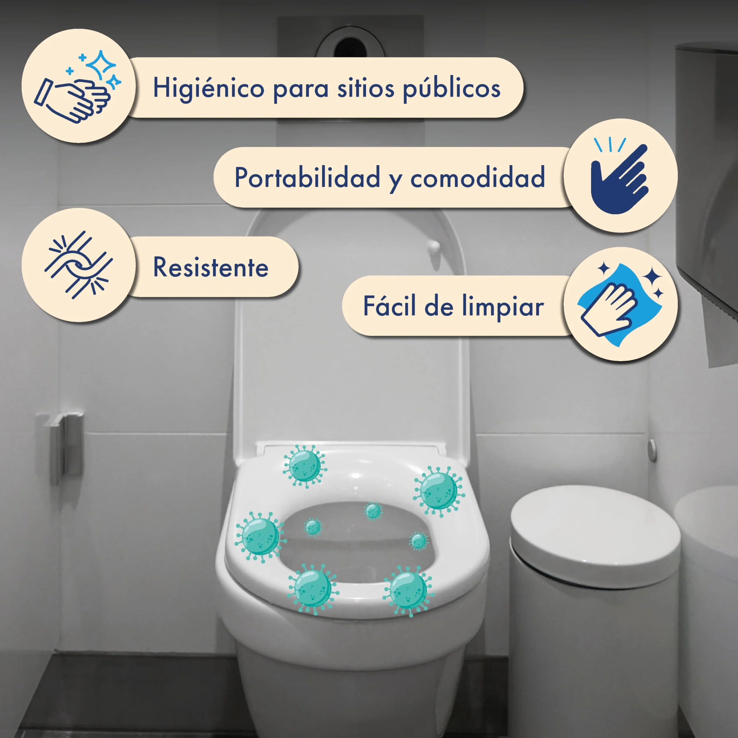 Pack urinario transportable de Emergencia para Hombres Mujeres y niños