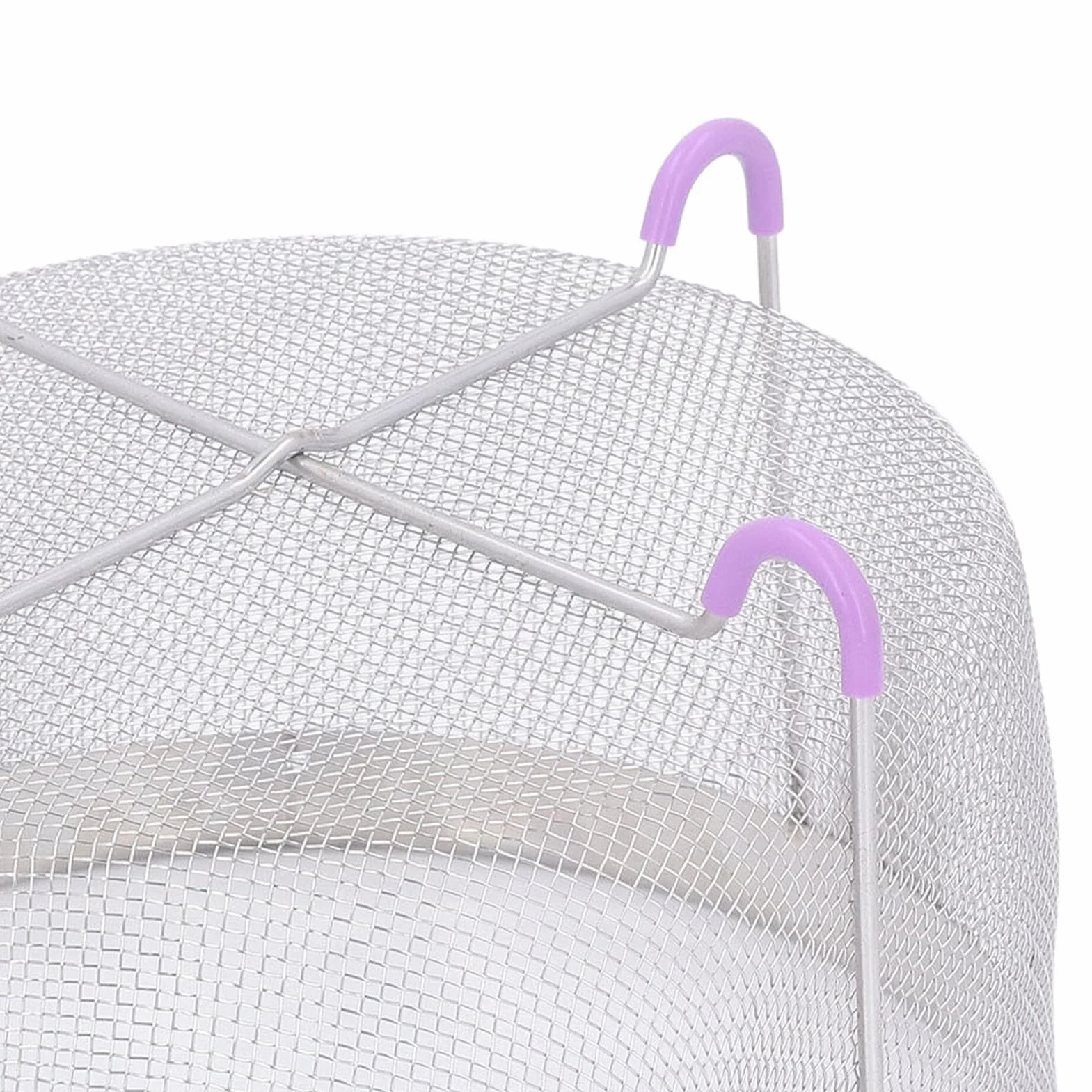 Cesta Vaporera para Olla Instantánea, Inserto de Colador de Acero Inoxidable Cesta de Vapor de Malla Accesorios para Ollas Instantáneas, Cesta Coladora de Red de Malla con Asas