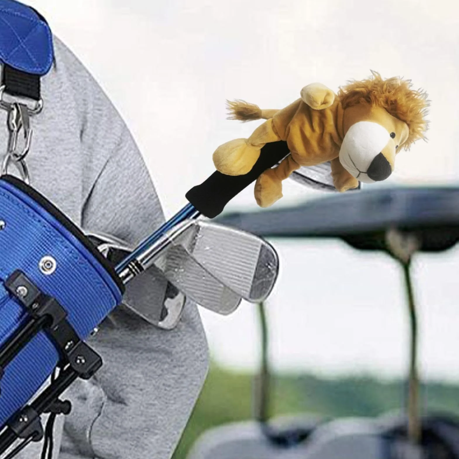 Funda de Golf de Felpa para Hombres y Mujeres, Cubierta de Conductor