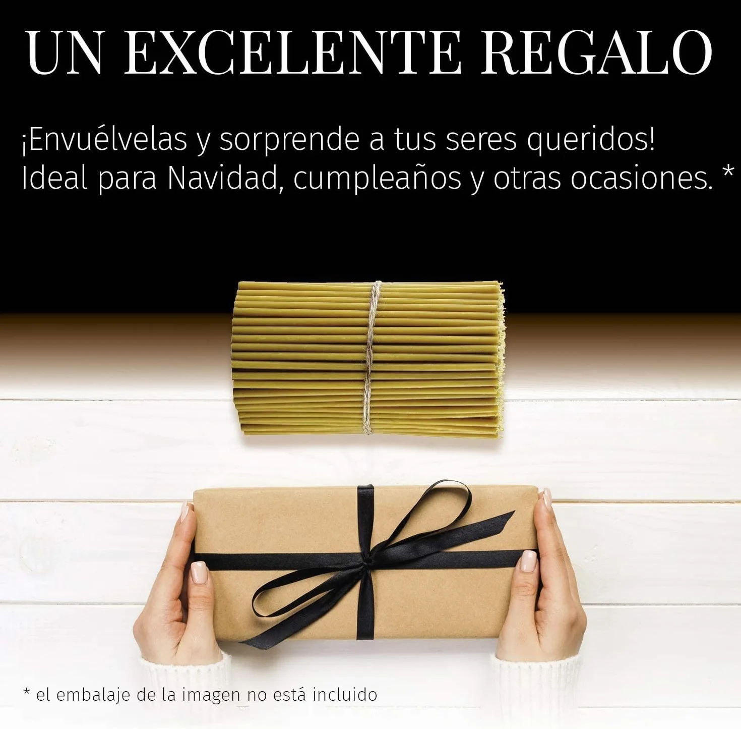 Danilovo Ritual Kerzen 100% cera de abeja (amarillo) – Velas ortodoxas para oración o decoración de mesa boda – no tóxicas – antigoteo, N140, altura: 16 cm, diámetro: 5 mm (1400 unidades – 4000 g)