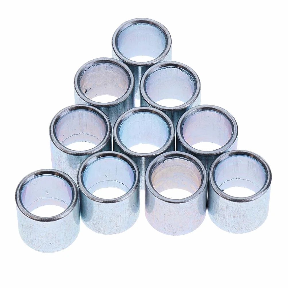 Patinaje Ruedas De Skate En Línea Separadores De Rodamientos ID 8mm OD 10mm 10Pcs/Pack