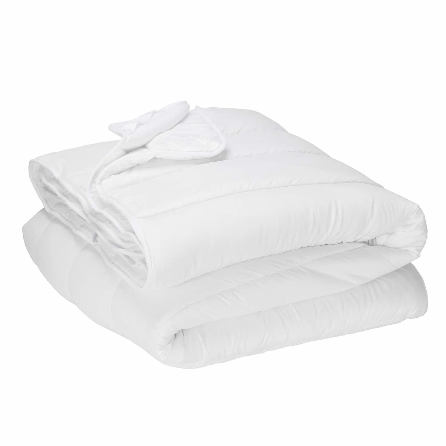 PIKOLIN Home - Edredón Nórdico 240x260 cm - Duo 4 Estaciones 150+300 gr Fibra Suave y Transpirable - Relleno para Todo el Año, Fácil Lavado, Hipoalergénico, Unible por Corchetes, para Cama 180 cm