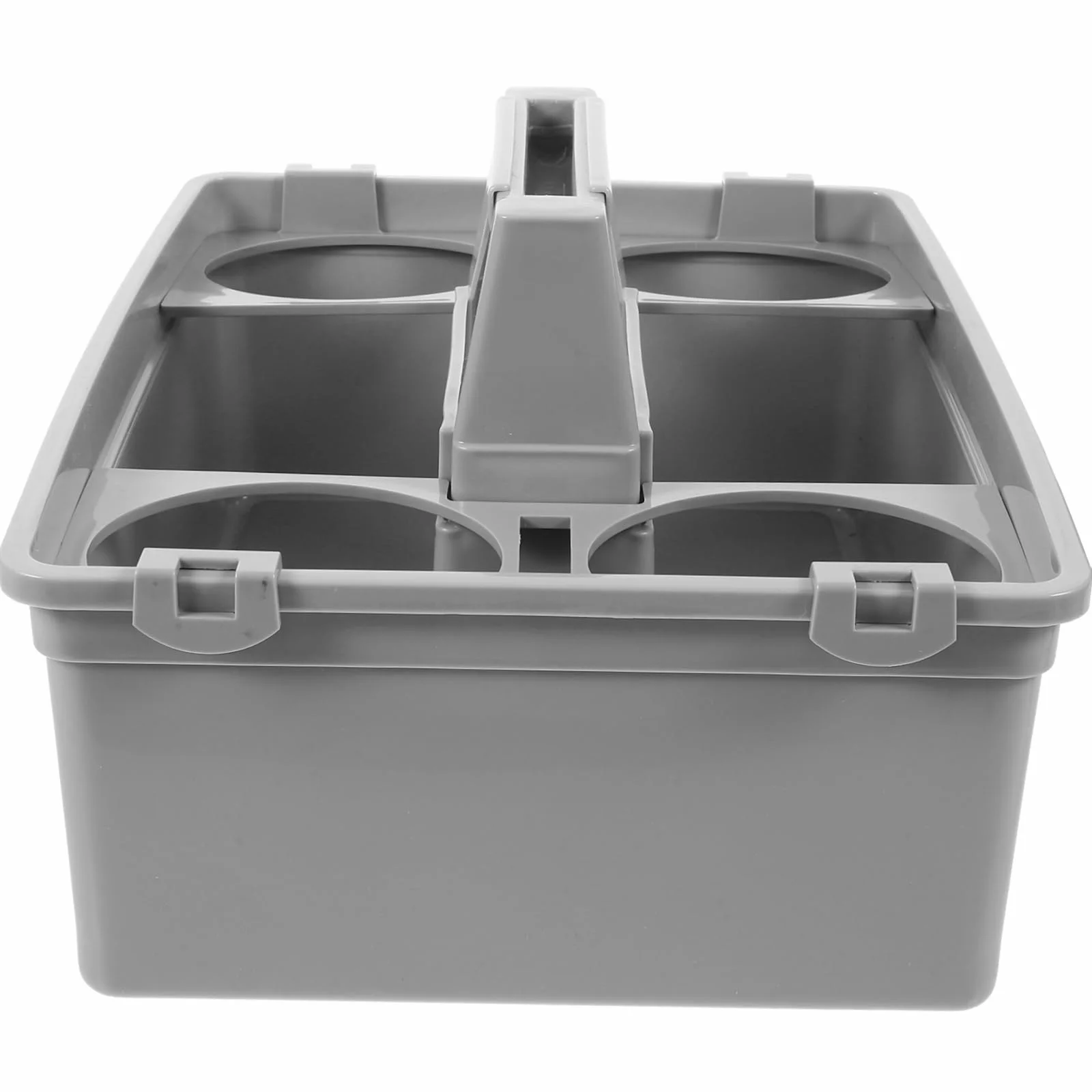 PRETYZOOM Cesta para Organización Ergonómica Compartimentos Separados Limpieza de Plástico Asa y Transporte Cómodo Hogar o Hotel