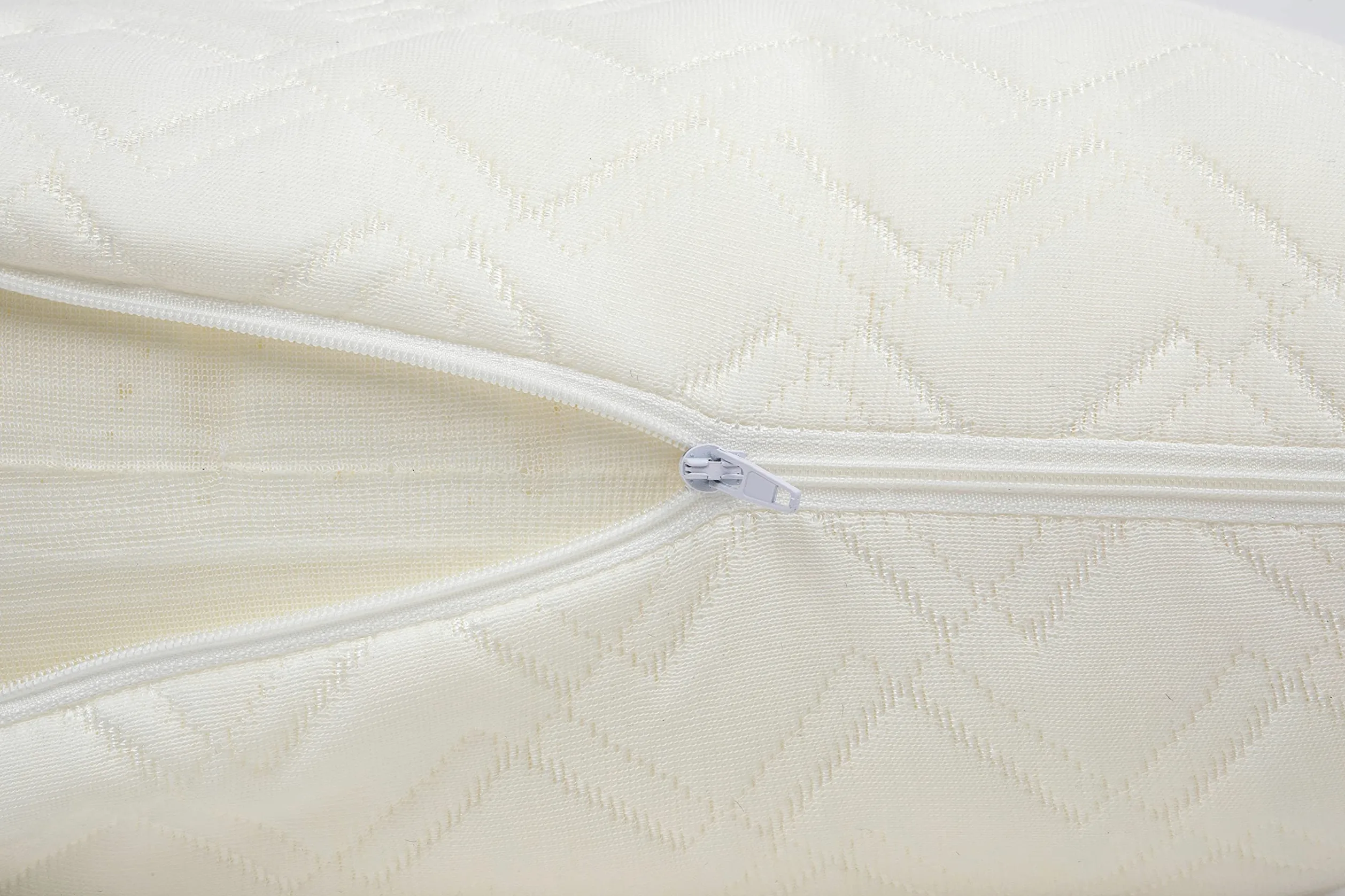 SEASONS - Almohada Viscoelástica Top, 70 cm, Muy Alta, Antiácaros, Tejido Strech, Doble Funda, Tratamiento con Limpieza de Ozono, Fabricado en España