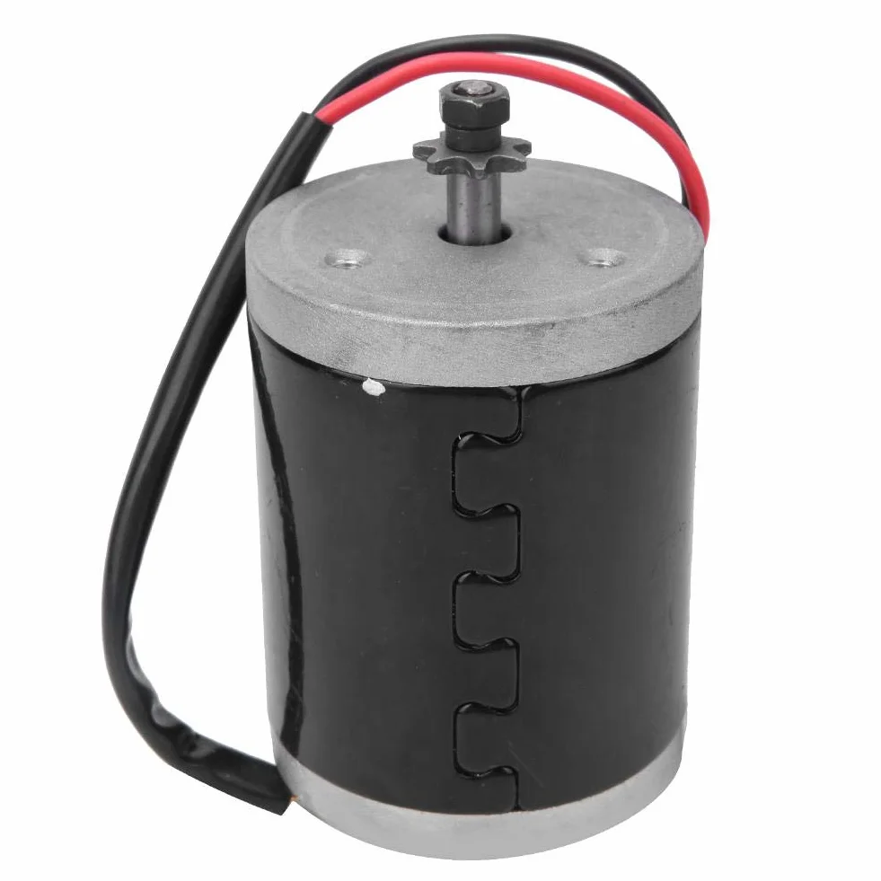 Motores Electricos 12V 120W MY6812 Alta Velocidad con Polea para Patinete Electrico