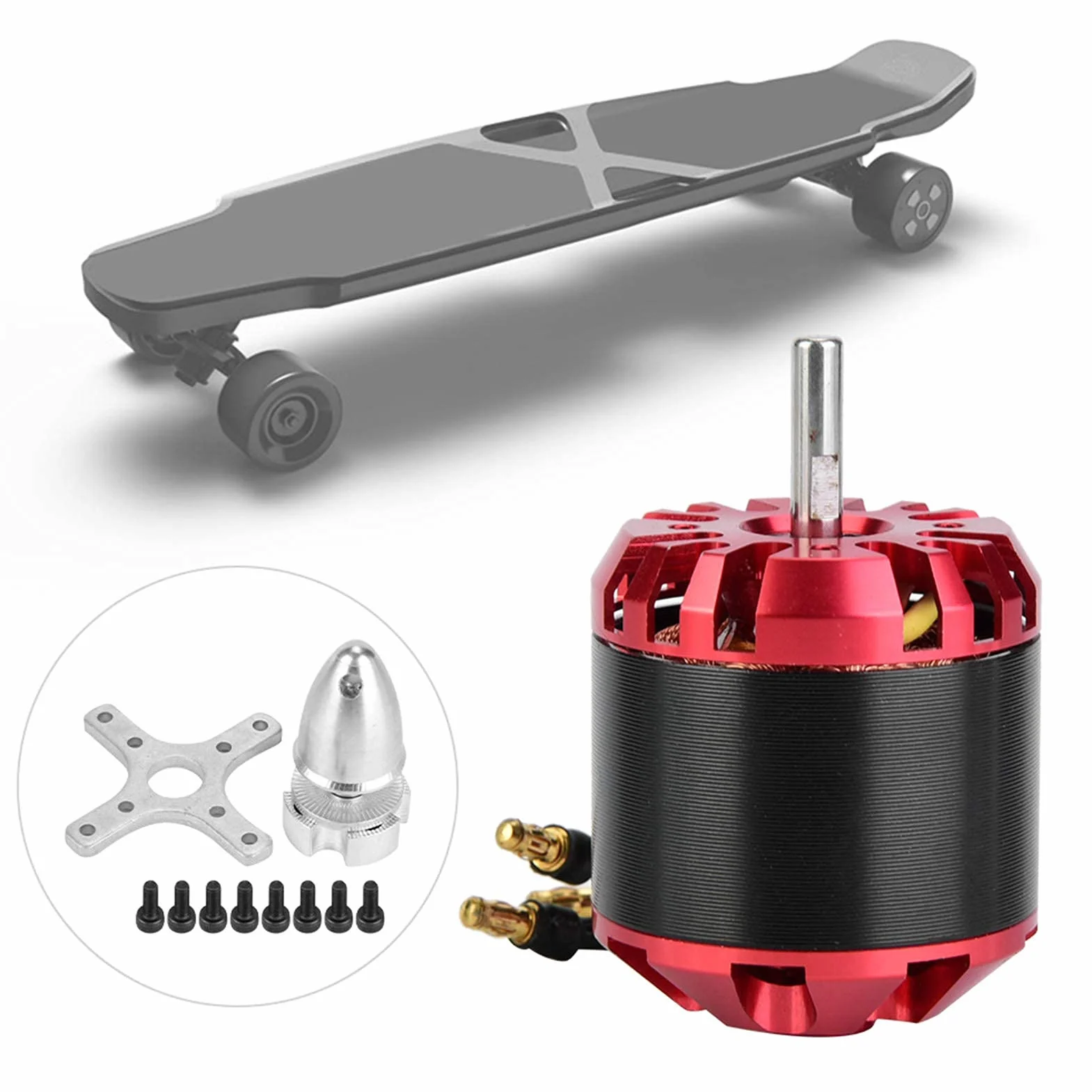 Alomejor C4250 Motor Sin Escobillas Outrunner 3000KV para Dron RC y Scooter Eléctrico